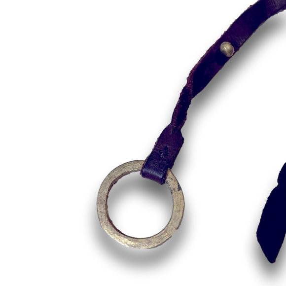 Leather & Metal Wrap Bracelet - Picture 1 of 2